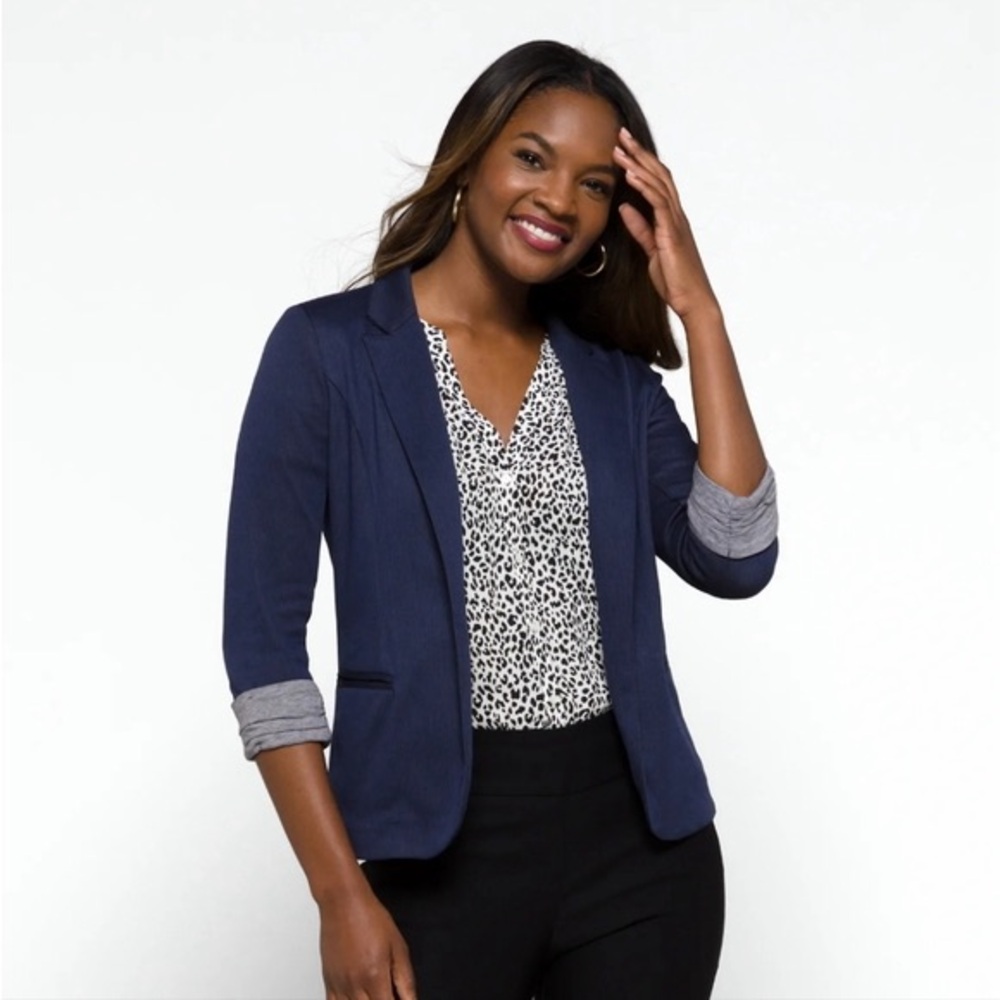 Skies Are Blue Classic Navy Blazer